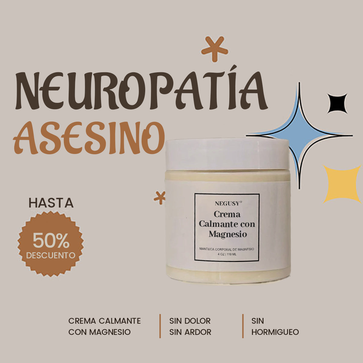 ยฟSufres de neuropatรญa? Este mineral especial puede ayudar a aliviar el dolor, la sensaciรณn de ardor y el hormigueo en solo 15 minutos al dรญa.