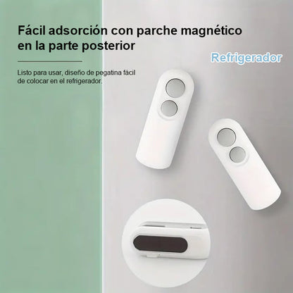 ✨ Última Venta 49% DE DESCUENTO 💥 Pequeña Selladora Magnética Recargable 2 en 1 para Snacks - Máquina de Sellado Mini para el Hogar